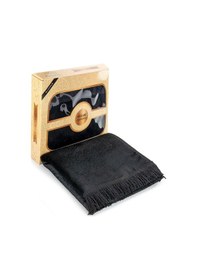 Resim Kutulu Seccade - Siyah Renk 