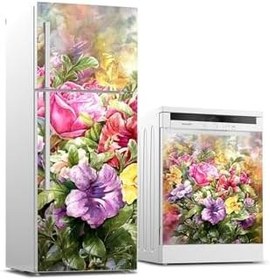 Resim Buzdolabı Ve Bulaşık Makinesi Takım Sticker 0133 