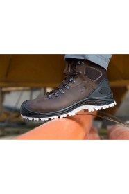 Resim Gar Sport Garsport Trento Mid W3 S7S Fo Hro Sr Kahverengi Crazy Deri Waterproof Bot 
