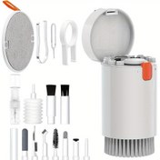 Resim 20'si 1 Arada Dizüstü Bilgisayar ve Elektronik Temizlik Kiti, Klavye Temizlik Kiti, Mobil Telefon Temizlik Kiti, Airpod Temizlik Kiti, Elektronik Cihaz Temizleme Araçları, Kameralar, PC'ler, Monitörler, Kulaklık, TV'ler, Tabletler ve Araba Ekranları İçin Uygun 