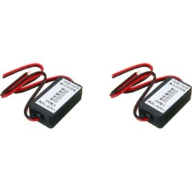 Resim Sanctuary Araç Arka Görünüm Yedek Kamera Için 2x 12V Dc Güç Röle Kondansatör Filtre Doğrultucu (Yurt Dışından) 