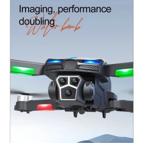 Resim Çift Kamera ve Bataryalı Drone Uzaktan Kumandalı App Destekli Quadcopter Tek Tuş Ile Iniş Kalkış 