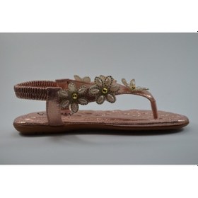 Resim Beety Ts-402 Rose Pembe Kadın Sandalet Pudra 