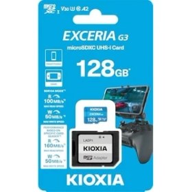 Resim Esmo Home 128GB Exceria G3 Micro Sdxc U1 V30 A2 4K 160/50MB/SN Hafıza Kartı (Sd Adaptörlü) 