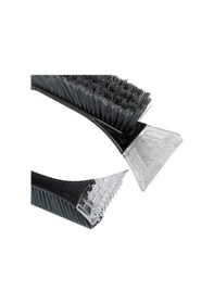 Resim Araç Camı Kar Süpürgesi Buz Kazıyıcı Ve Kar Temizleme Fırçası Siyah 