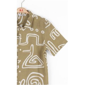 Resim Nk Kids Erkek Çocuk Turtle Gömlek 48365 Yeşil 