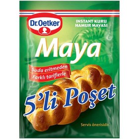 Resim Dr. Oetker Kuru Maya 5x10 G 