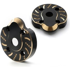 Resim Dancemonkey Pirinç Karşı Ağırlık Seti - Siyah & Altın, Axial Capra Utb Scx10 Iıı İçin 2 Parça 