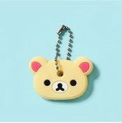 Resim Mınıso 46 Modelli Toptan Anime Anahtarlık Kapağı - Minnie Karikatür Taşınabilir Anahtarlık Tutucu Gümüş Gri 