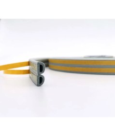 Resim Contacall Bondit 2'li Kauçuk Kapı ve Pencere İzolasyon Bandı Fitili 7x2 14 mt Gri 