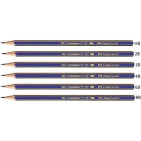 Resim FABER CASTELL KURŞUN KALEM DERECEL 5H 12 ADET 