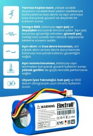 Resim Homend Alex Laser 1281h Uyumlu Batarya (ORJİNAL KAPASİTE) 2600mah Pil Robot Süpürge Bataryası 