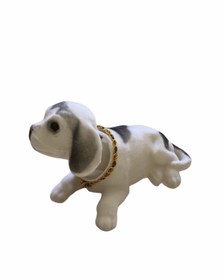 Resim DMR Kafa Sallayan Köpek Süs Yapışkanlı Beyaz 