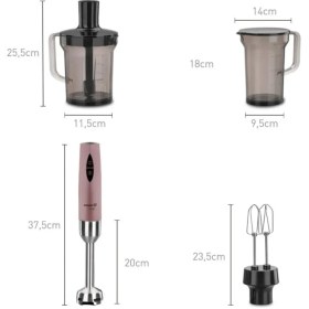 Resim Rosa Altın Blender ve Waffle Makinesi Seti, Pratik ve Şık Ev Aksesuarları 