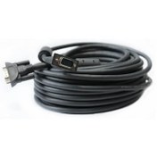 Resim 15M Metre Vga Monitör Projeksiyon Görüntü Kablosu - Koyu Gri Diğer