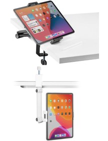 Resim Masaüstü Kelepçeli Tablet Standı 4.7'' - 12.9'' Arası 