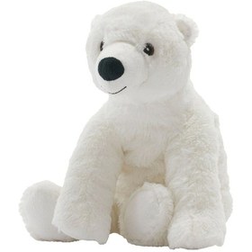 Resim Kutup Ayısı Peluş Oyuncak, Snuttıg Yumuşak Oyuncak, Beyaz, 29 Cm Beyaz 
