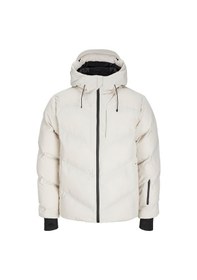 Resim Jack & Jones Erkek Jcoslay Kapüşonlu Rüzgar Geçirmez Kapitone Mont 12260482 Taş Taş 