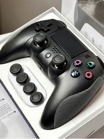 Resim Premium Tasarım Ps4 Ve Pc Uyumlu Kablosuz Oyun Kolu - Titreşimli Tam Fonksiyon 