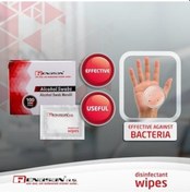 Resim 13cm X 18cm 24'lü 10 Paket Alkollü Mendiladet 