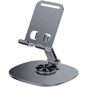 Resim Ayarlanabilir Metal Telefon Tablet Standı Masaüstü Katlanabilir Tutucu Ergonomik Ve Dayanıklı 