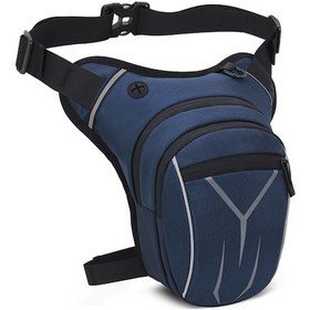 Resim Reedark Su Geçirmez Büyük Kapasiteli Motosiklet Bacak Çantası - Ayarlanabilir Ve Reflektörlü Koyu Mavi Koyu Mavi 