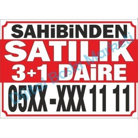 Resim Sahibinden Satılık Emlak Branda Afiş Pankart (436277577) 