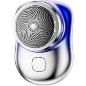 Resim Mini Elektrikli Tıraş Makinesi Yüzen Kafa Seyahat Tıraş Makinesi 