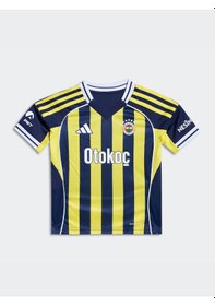 Resim Fenerbahçe S.k. Çubuklu Forma 25/26 Miniset İç Saha Forması Beyaz 