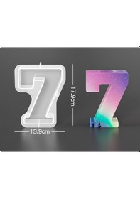 Resim Epoksi Reçine Silikon Kalıp İthal Yedi Rakam Taş Tozu Parafin Silikon Kalıp Hb22521-0109 