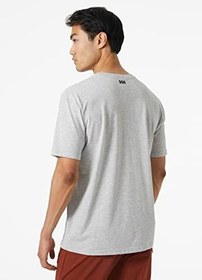 Resim Tech Logo Erkek T-Shirt - 63165 Gri 