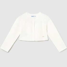 Resim Mayoral Yazlık Kız Bebek Örme Bolero Ceket Ekru - Ekru / 4 Yaş 