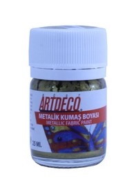 Resim Artdeco Metalik Kumaş Boyası 221 Altın Yaldız 