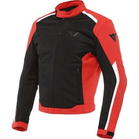 Resim Dainese Hydra Flux 2 Air Black Lava Red D-Dry Motosiklet Montu 