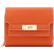 Resim Women's Orange Printed Wallet Derimod
