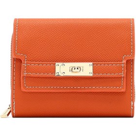 Resim Women's Orange Printed Wallet 