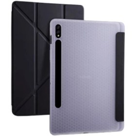 Resim Galaxy Tab S9 FE 10.9 inç Uyumlu Kalem Bölmeli Tablet Kılıf SM-X510NLGATUR-SM-X510NLIATUR-SM-X510NZAATUR-SM-X510NZSATUR 