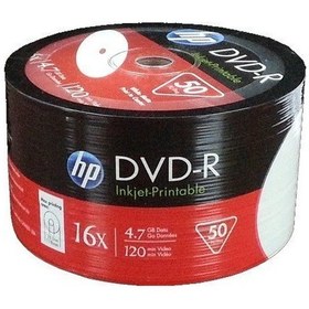 Resim HP Dvd-R 16X 4.7Gb 120Min 50 Adet 
