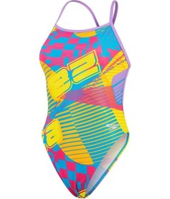 Resim Speedo Endurance Plus Kadın Yüzücü Mayosu 8-1284316625 Çok Renkli 