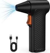 Resim Vkemall 110000 Rpm Şarj Edilebilir Endüstriyel Üfleyici, 2600mah Pil, Type-c, Çok Amaçlı Temizlik Aracı 