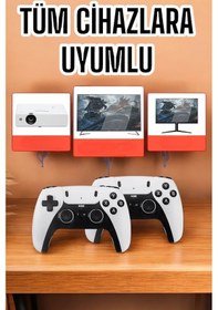 Resim Joystick Çift Kollu Oyun Kolu Retro Oyun Yüksek Çözünürlüklü 3d Game 