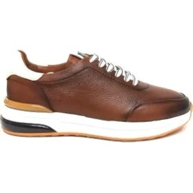 Resim Bags Shoes Marcomen 19512 Erkek Deri Günlük Premium Casual Sneaker Ayakkabı 