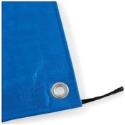 Resim Didadodo Bosphorusboutique Ebatlı Çadır Branda Lamineli Su-kar Geçirmez Pvc Mavi Beyaz 444045424 Cm, Lamineli Su Geçirmez 