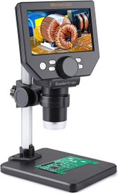 Resim Koolertron 8MP 1-1000X Büyütme 4.3" LCD Dijital USB Mikroskop 