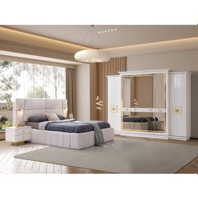 Resim Arizona Balkonlu Yatak Odası Takımı %100 Mdf 