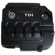 Resim Volkswagen Golf 7 CLHA CLHB 2013 Sonrası Üst Motor Koruma Kapağı (İzolasyonlu) 