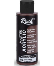 Resim Rich Master Akrilik Boya 120Cc - Kahverengi 224 