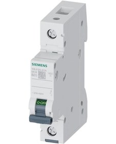 Resim Siemens 5SL6120-6YA 1 Fazlı 20A B Tipi 6kA Otomatik Sigorta 