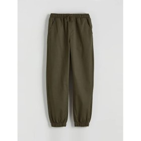 Resim LC Waikiki Lcw Kids Haki Beli Lastikli Erkek Çocuk Jogger Pantolon 