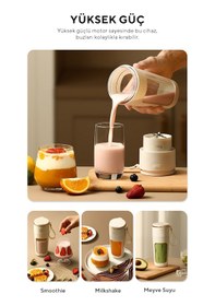 Resim Fressi FR-BL0318 Taşınabilir Şarjlı Kişisel Smoothie Blender 